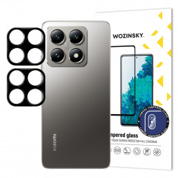 „Wozinsky“ pilno dydžio kameros stiklas, skirtas „Xiaomi 14T“, 2 vnt. pakuotėje