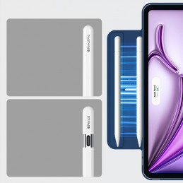 ESR „Rebound“ magnetinis dėklas, skirtas „iPad Pro 12.9“ 2020 / 2021 / 2022 / „iPad Air 13“ 2024 / 2025 – mėlynas