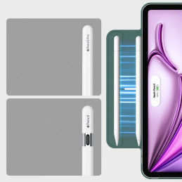 ESR „Rebound“ magnetinis dėklas, skirtas „iPad Pro 12.9“ 2020 / 2021 / 2022 / „iPad Air 13“ 2024 / 2025 – žalias