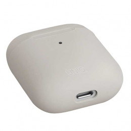 UNIQ Lino AirPods 1/ 2 Gen dėklas – smėlio spalvos
