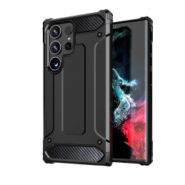 „Xiaomi Redmi Note 14 Pro+ 5G“ hibridinis šarvuotas dėklas - juodas