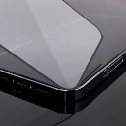 Full Cover Flexi Nano stiklo folija, grūdintas stiklas su rėmeliu Moto G60s