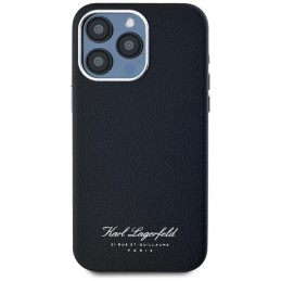 „Karl Lagerfeld“ viešbučio RSG dėklas, skirtas „iPhone 15 Pro“ – juodas