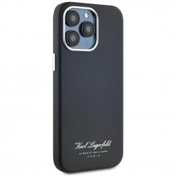 „Karl Lagerfeld“ viešbučio RSG dėklas, skirtas „iPhone 15 Pro“ – juodas