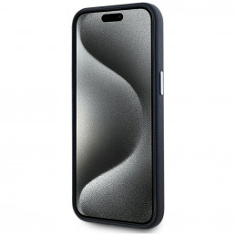 „Karl Lagerfeld“ viešbučio RSG dėklas, skirtas „iPhone 15 Pro“ – juodas