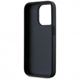 Karl Lagerfeld Saffiano Athleisure Stripes laidinis dėklas iPhone 15 Pro Max – rožinis