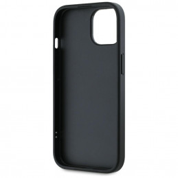 Karl Lagerfeld Saffiano Athleisure Stripes iPhone 15 dėklas – rožinis
