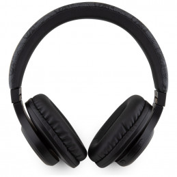 „Guess“ odinės „Tone On Tone Script“ „Bluetooth 4G“ ausinės, juodos