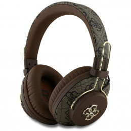 „Guess ENC Metal 4G“ „Bluetooth“ ausinės, rudos