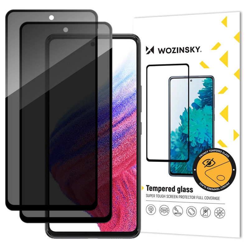 „Wozinsky Privacy Glass“ grūdintas stiklas, skirtas „Xiaomi 15“, 2 vnt. pakuotėje