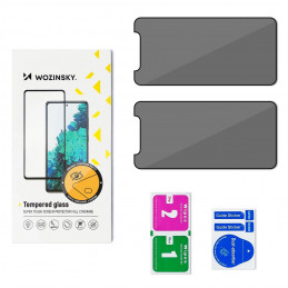 „Wozinsky Privacy Glass“ grūdintas stiklas, skirtas „Xiaomi 15“, 2 vnt. pakuotėje