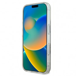 „Guess IML 4G MagSafe“ dėklas, skirtas „iPhone 16 Plus“ – rudas