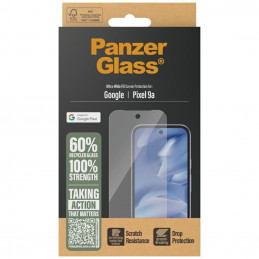 „PanzerGlass“ itin plataus kampo grūdintas stiklas, skirtas „Google Pixel 9a 5G“