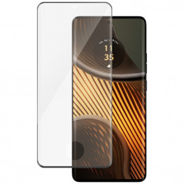 „PanzerGlass“ itin plataus tvirtinimo grūdintas stiklas, skirtas „Motorola Edge 50 Ultra“