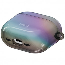 UNIQ Iridescia AirPods 4 pakabinamas dėklas – holografinis, daugiaspalvis