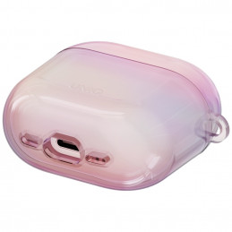 UNIQ Iridescia AirPods 4 pakabinamas dėklas – holografinė rožinė