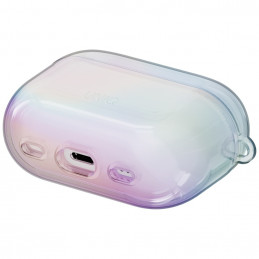 UNIQ Iridescia AirPods Pro 2 pakabinimo dėklas – holografinė balta spalva