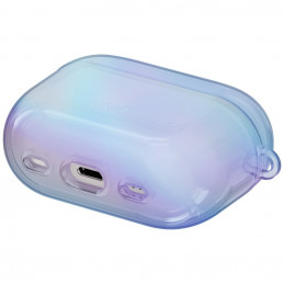 UNIQ Iridescia dėklas, skirtas „AirPods Pro 2“ ausinėms, pakabinamas – holografinės mėlynos spalvos