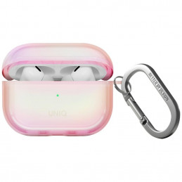 UNIQ Iridescia AirPods Pro 2 pakabinimo dėklas – holografinės rožinės spalvos