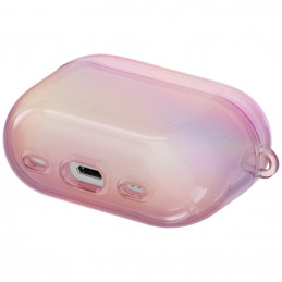 UNIQ Iridescia AirPods Pro 2 pakabinimo dėklas – holografinės rožinės spalvos
