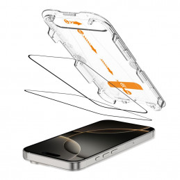„Tech-Protect Quick Set+“ 2 grūdinto stiklo pakuotė, skirta „iPhone 16 Pro Max“