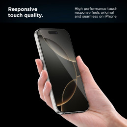 „Tech-Protect Quick Set+“ 2 grūdinto stiklo pakuotė, skirta „iPhone 13 / 13 PRO / 14 / 16e“