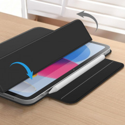 „Tech-Protect Smartcase Magnetic“, skirtas „iPad 10.9“ (2022 m.) / „iPad 11“ (2025 m.) – juodas