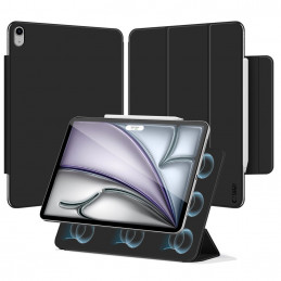 „Tech-Protect Smartcase Magnetic“, skirtas „iPad Air 13“, 2024 / 2025, – juodas