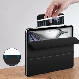 „Tech-Protect Smartcase Magnetic“, skirtas „iPad Air 13“, 2024 / 2025, – juodas
