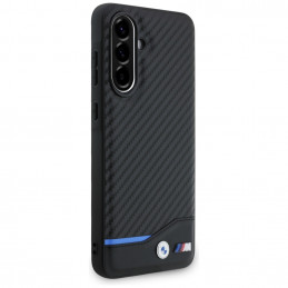 BMW M anglies pluošto dėklas, skirtas „Samsung Galaxy A56“ – juodas