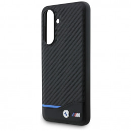 BMW M anglies pluošto dėklas, skirtas „Samsung Galaxy A56“ – juodas