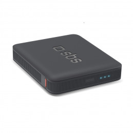SBS NanoTube 5000 mAh didelio tankio išorinė baterija – juoda