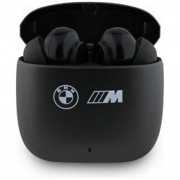 BMW M metalinio M logotipo spaudinio ANC-ENC TWS „Bluetooth“ ausinės – juodos