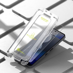 „Ringke Easy Slide“ grūdinto stiklo 2 vnt. pakuotė, skirta „Nothing Phone 3A / 3A Pro“ – skaidrus