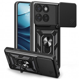 „Tech-Protect CamShield Pro“ dėklas, skirtas „Motorola Edge 60 Fusion“ – juodas