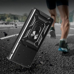 „Tech-Protect CamShield Pro“ dėklas, skirtas „Motorola Edge 60 Fusion“ – juodas
