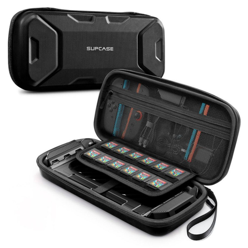 „Supcase Carrying Plus“ dėklas, skirtas „Nintendo Switch 2“ – juodas