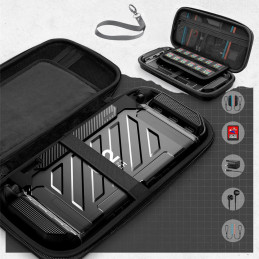 „Supcase Carrying Plus“ dėklas, skirtas „Nintendo Switch 2“ – juodas