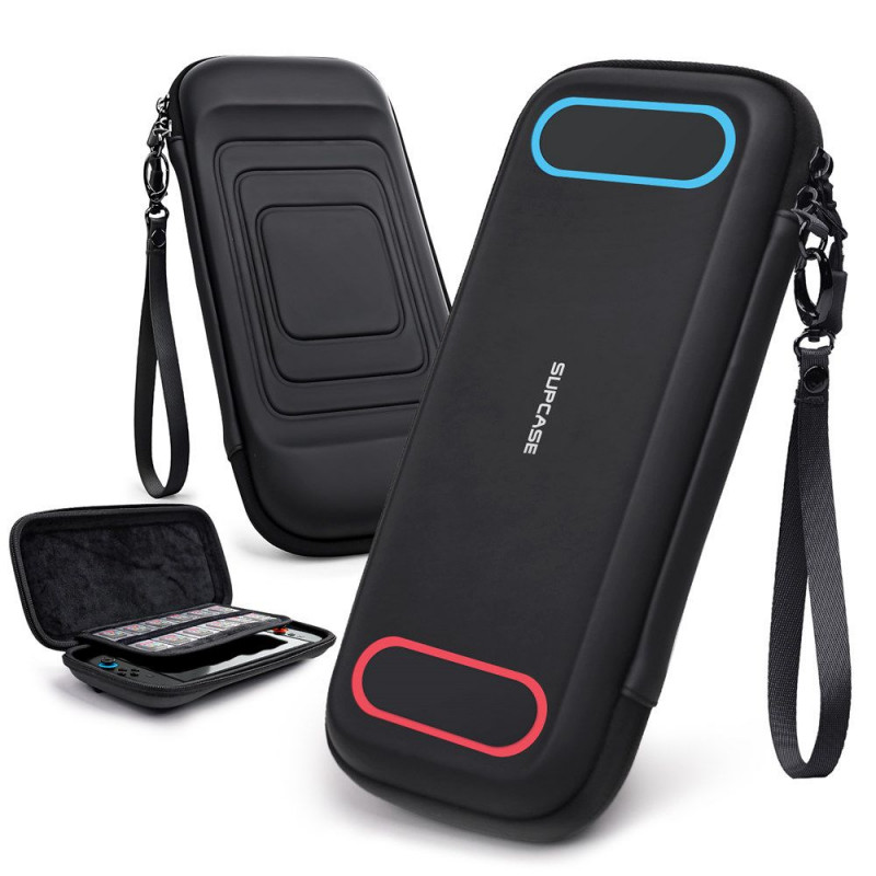 „Supcase“ nešiojimo mini dėklas, skirtas „Nintendo Switch 2“ – juodas