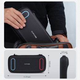 „Supcase“ nešiojimo mini dėklas, skirtas „Nintendo Switch 2“ – juodas