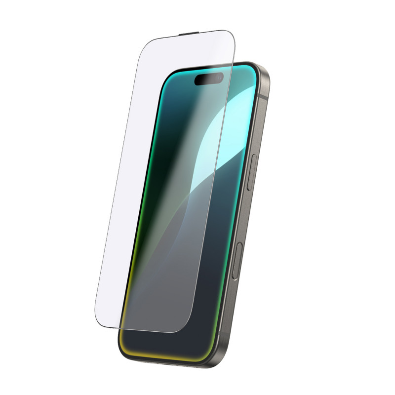 NUOSTABUS „Titan Matte Glass“ grūdintas stiklas, skirtas „iPhone 16 Pro“