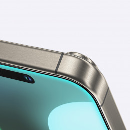 NUOSTABUS Titano matinis grūdintas stiklas iPhone 16 Pro Max