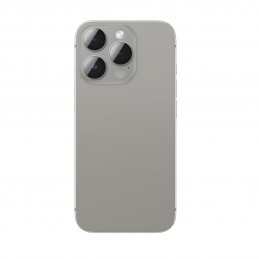 AMAZINGTHING aviacijos klasės grūdinto stiklo objektyvas iPhone 16 Pro / 16 Pro Max kameros objektyvui – pilkas