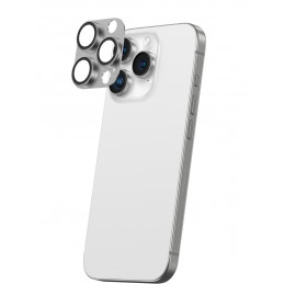 AMAZINGTHING aviacijos klasės grūdinto stiklo objektyvas iPhone 16 Pro / 16 Pro Max kameros objektyvui – pilkas
