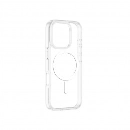 NUOSTABUS minimalaus dizaino „Mag“ dėklas su magnetiniu žiedu, skirtas „iPhone 16 Pro“ – permatomas