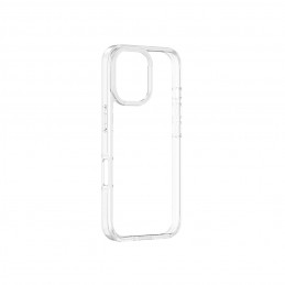 NUOSTABUS minimalaus dizaino „iPhone 16“ dėklas – permatomas