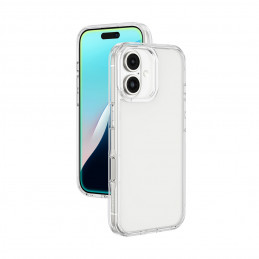 NUOSTABUS minimalaus dizaino „iPhone 16 Plus“ dėklas – permatomas