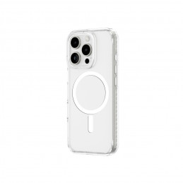 NUOSTABUS „Titan Pro Mag“ dėklas su magnetiniu žiedu, skirtas „iPhone 16 Pro“ – skaidrus