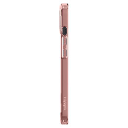 Spigen Ultra Hybrid dėklas iPhone 13 - rožinis ir skaidrus