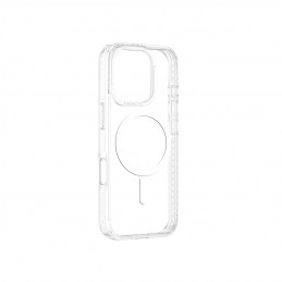 NUOSTABUS „Titan Pro Mag“ dėklas su magnetiniu žiedu, skirtas „iPhone 16 Pro“ – skaidrus